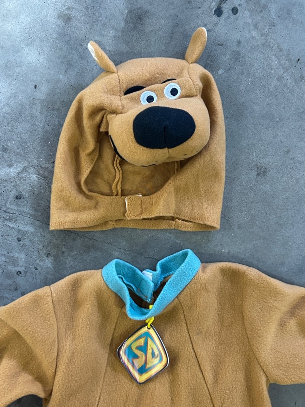 Rubies Halloween Scooby Doo Two-Piece Costume | Size Small Infant 3-4T